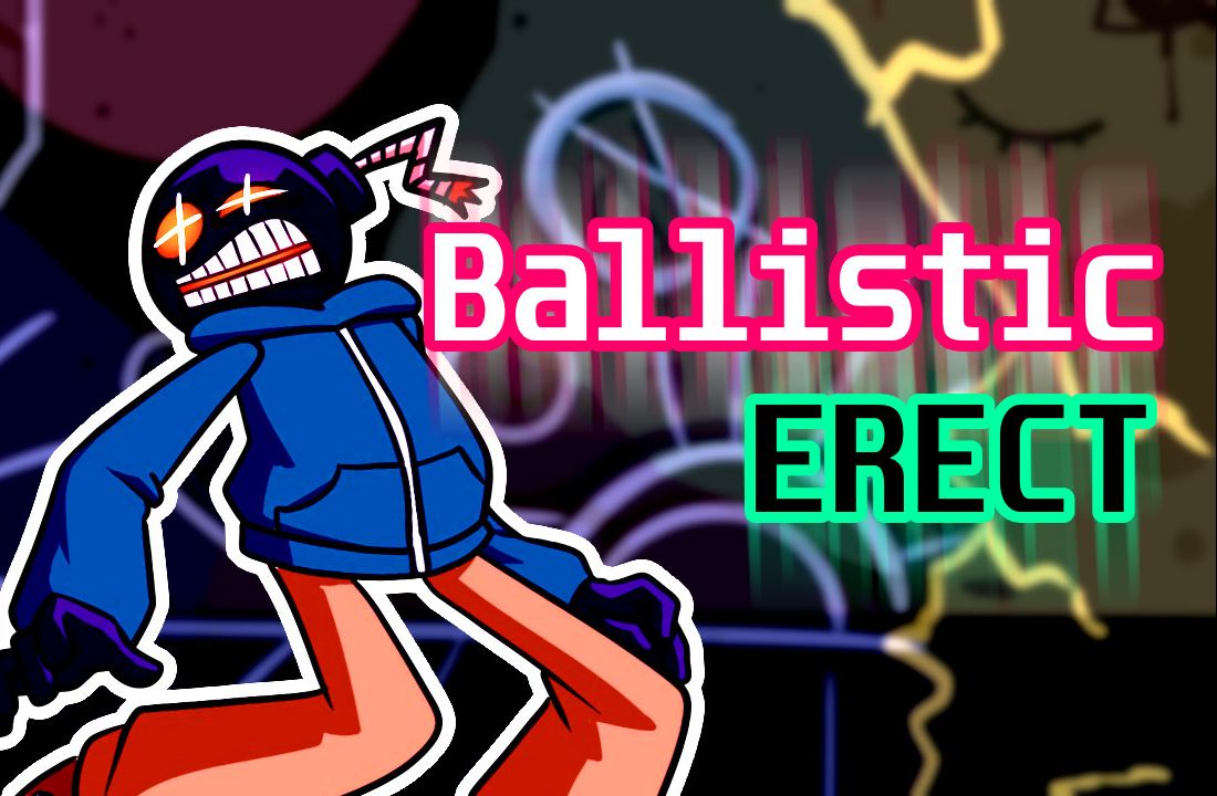 FNF Whitty也有Erect难度了？！Ballistic ERECT Remix V2 100错误逆天