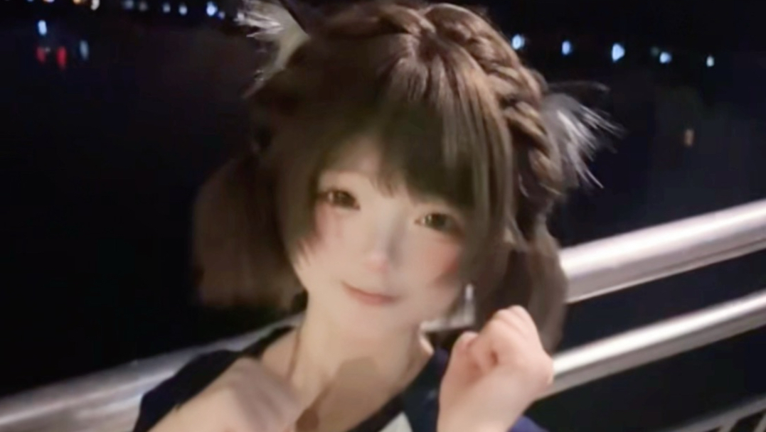 是一个萌妹
