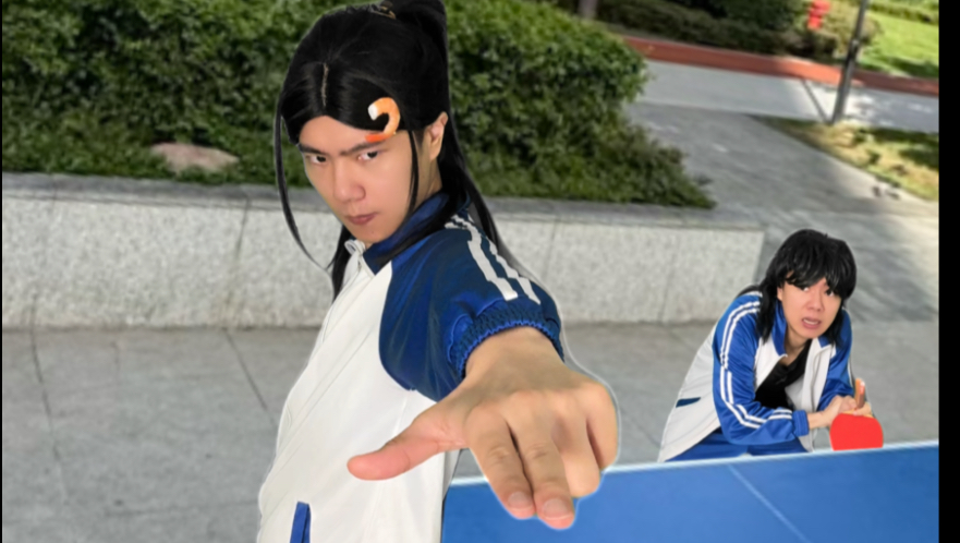 当班里流行乒乓球！