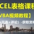 Excel课程【wang pei丰学VBA视频教程】-获取资料看评论区