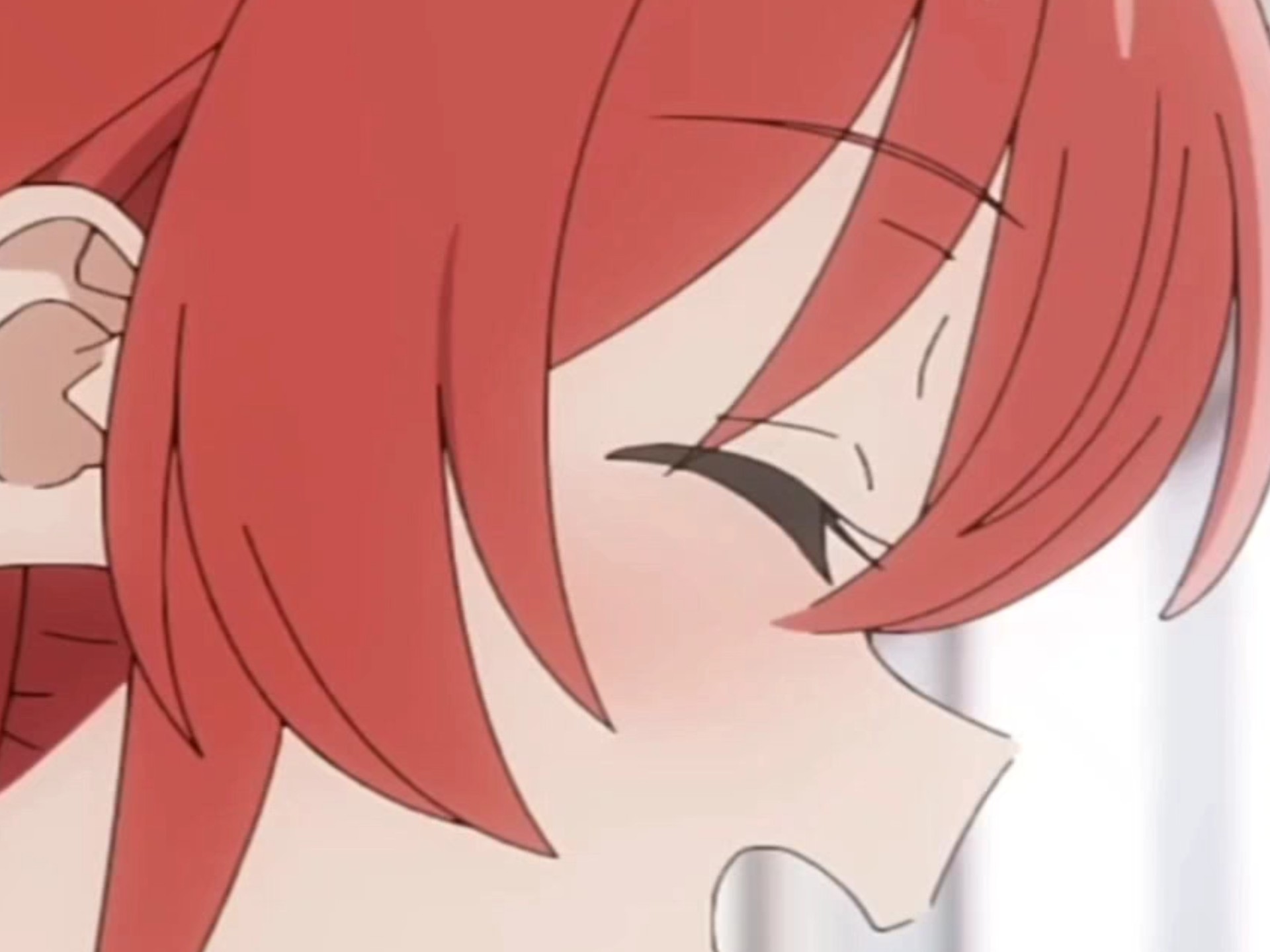 黄毛大哥居然放波奇酱回学校上学了？出现神秘红毛