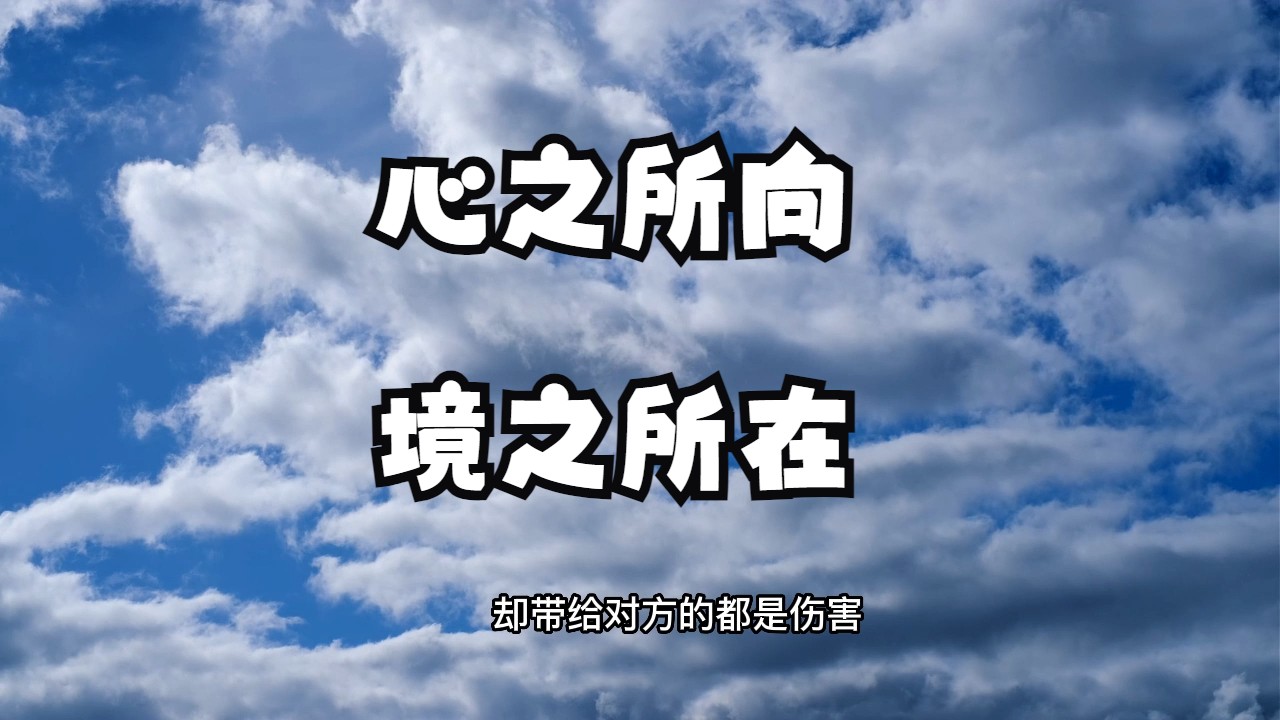 你不停陷入烦恼的原因就在这里！如何才能远离各种烦恼习气的侵袭？化解一切烦恼的究竟法门：心之所向，境之所在。