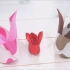 手工折纸教程：教你折个漂亮的小兔子