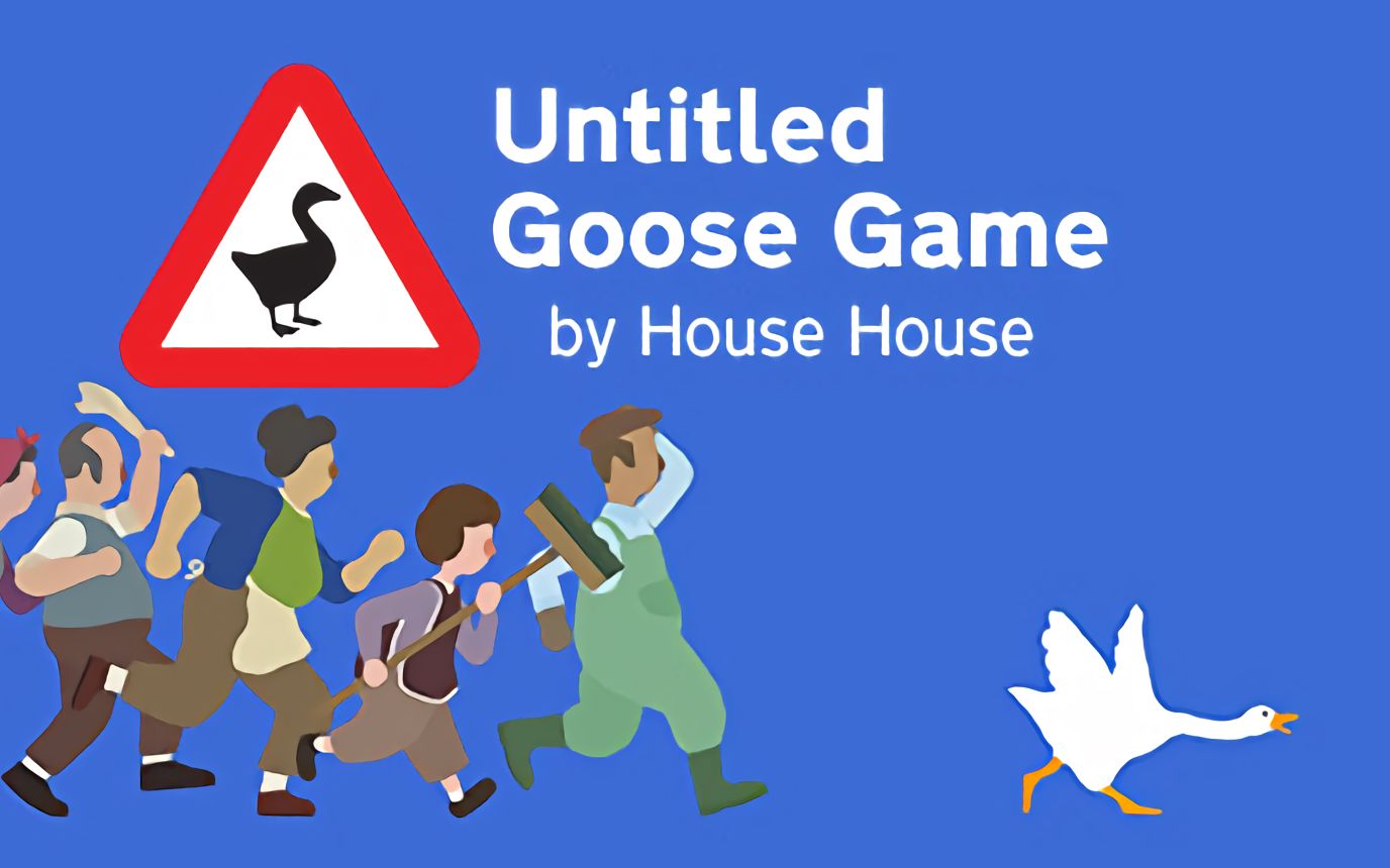 【鹅作剧】捣蛋鹅 双人联机合作搞笑游戏 Untitled Goose Game