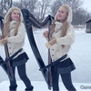 竖琴双胞胎姐妹 & Still Still Still - Winter Lullaby - Harp Twins, Camille and Kennerly