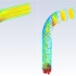 ANSYS 90°弯管冲蚀模拟