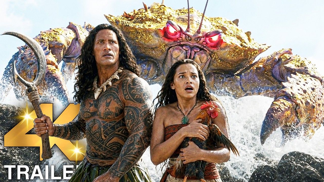 【4K】《海洋奇缘：启航》精彩预告合集 | 将于7月10日上映