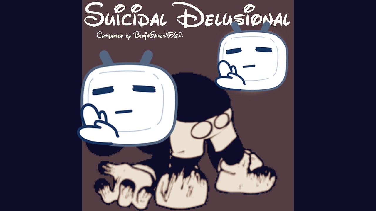 Delusional (Suicidal Mix) - Funkin.Avi | Composed by BenjaGames4562