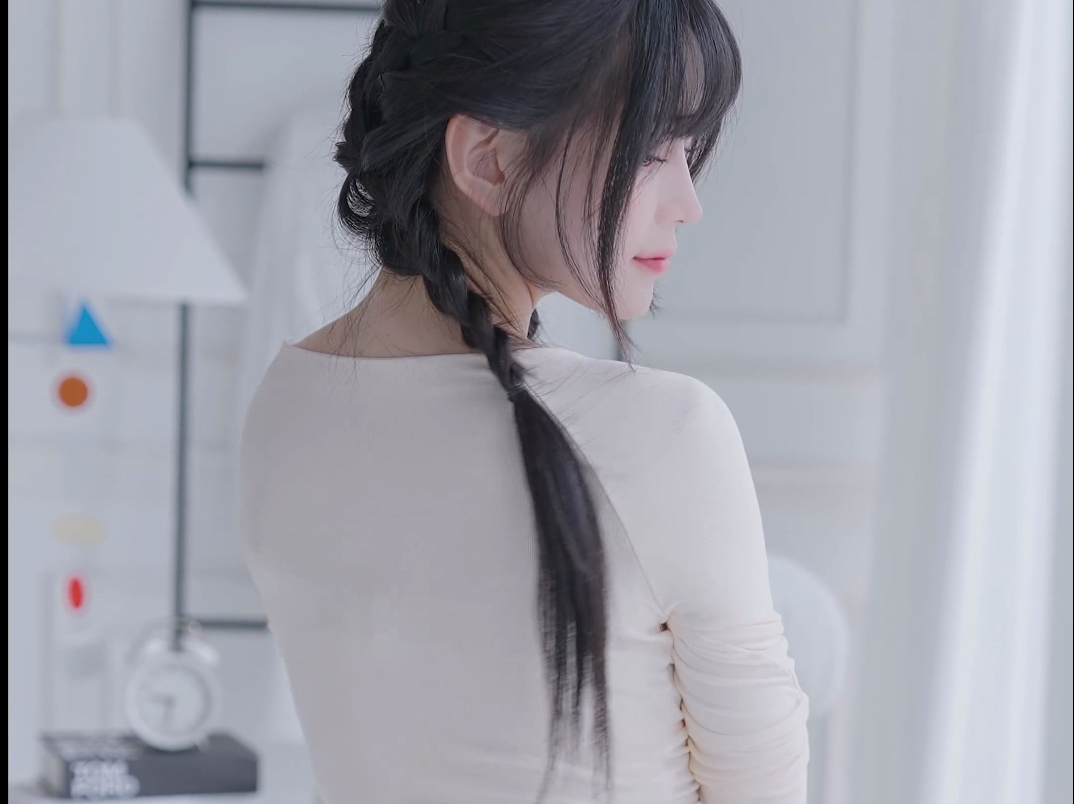 Miss HeeSol's Cute Wrap Dress Outfit