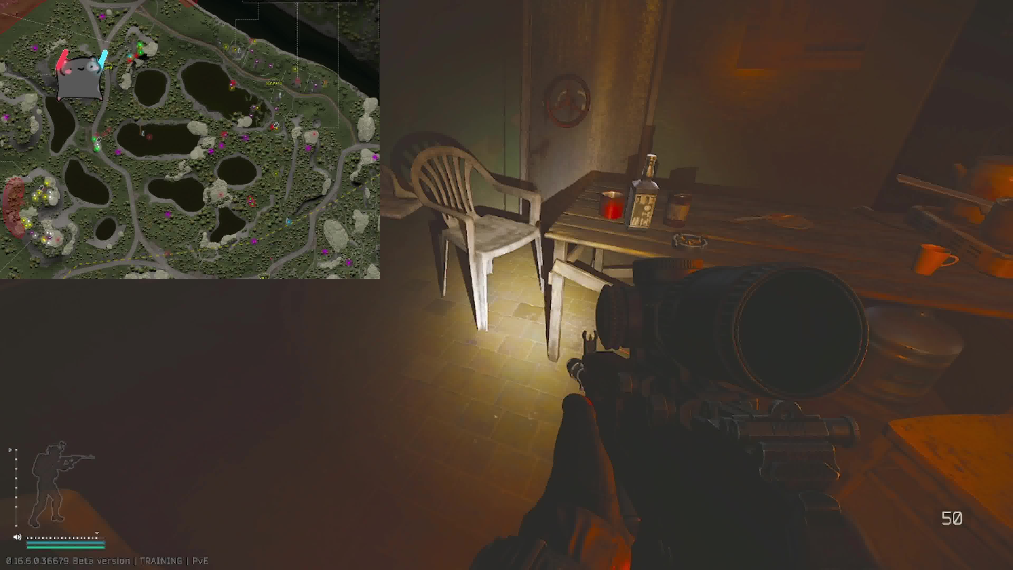 逃离塔科夫PVE新手搬空森林（第三期搜索路线）