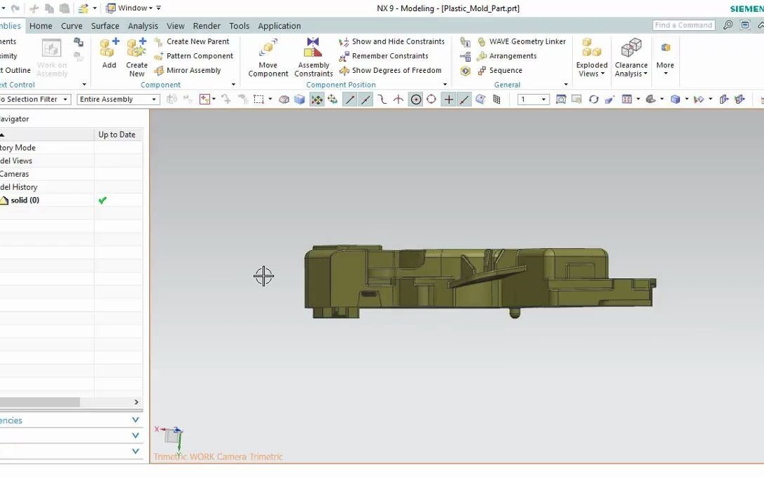 Unigraphics NX Assembly of Pulley Part 4 Assembly Practice Assembling all