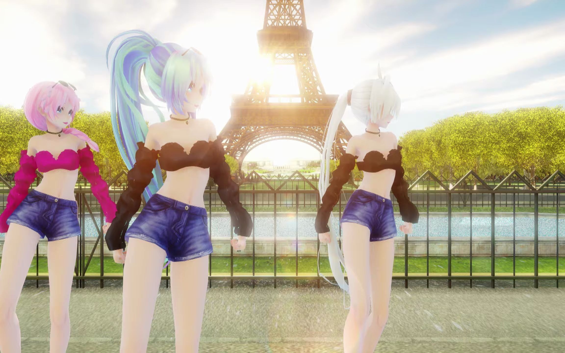 【mmd】sistar Shake It Yowane Haku 4320