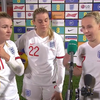 【Lauren Hemp/Alessia Russo/Beth Mead】考古向：一人抱一个⚽️⚽️⚽️帽子戏法三人组接受采访