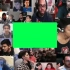 【绿幕素材】一群人欢呼绿幕素材效果无版权无水印自取［1080p HD］
