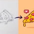 Adobe Illustrator教程创建一个矢量披萨草图