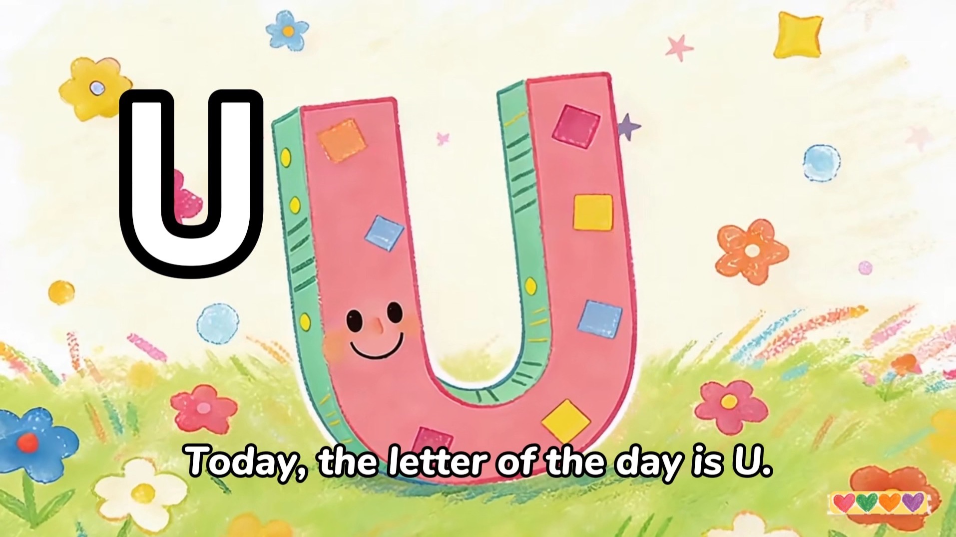 The letter of the day - Uu