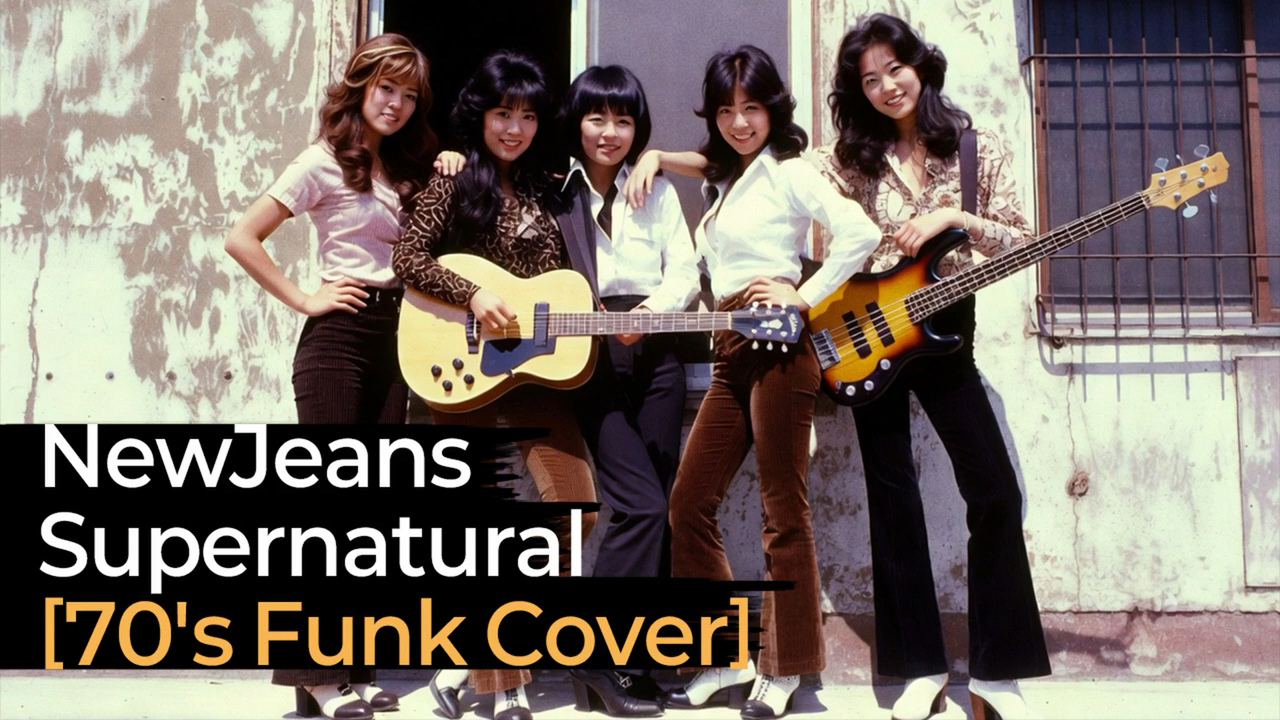 NewJeans (뉴진스) - Supernatural [70's Funk Cover]制作@ERRDAYGROOVE
