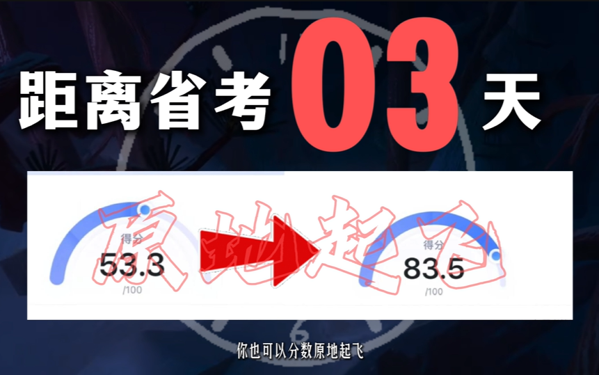 倒计时10天：别再“学”新知识了，启动“暴力抢分”模式！