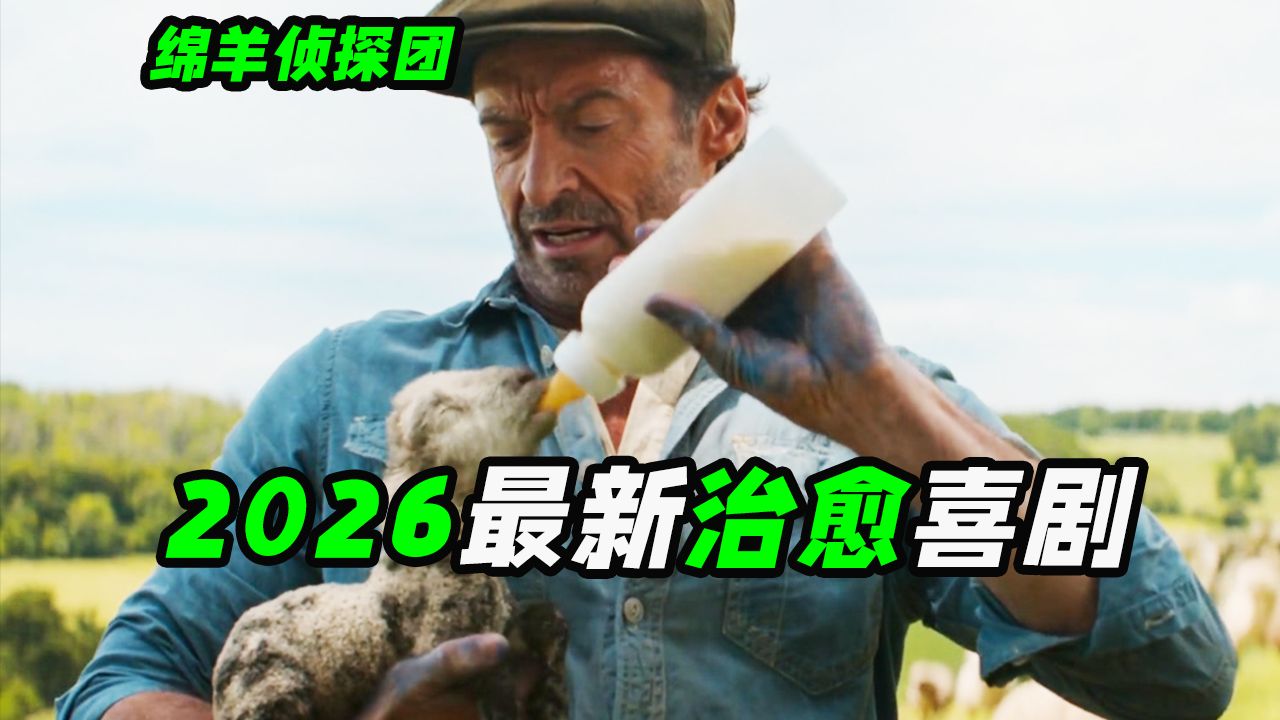 一群羊破了个谋杀案！2026年度最萌悬疑喜剧片，《绵羊侦探团》