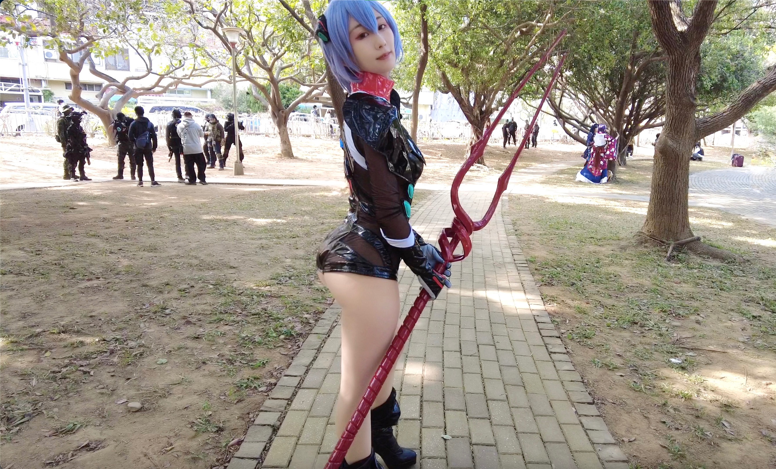 Ayaka Rei - Evangelion cos