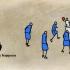 火柴人篮球动画CBA——当你拿球被对面四人包夹时，就是你施展脚步的时候啦！CBA篮球过人，猜猜这是谁？