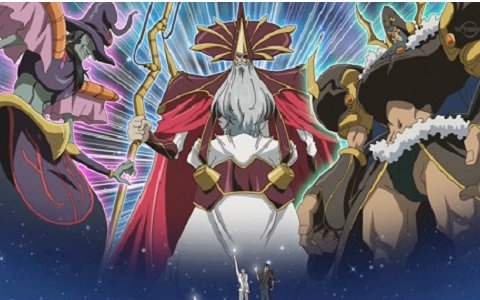 【游戏王ads】神之降临,星界的三极神