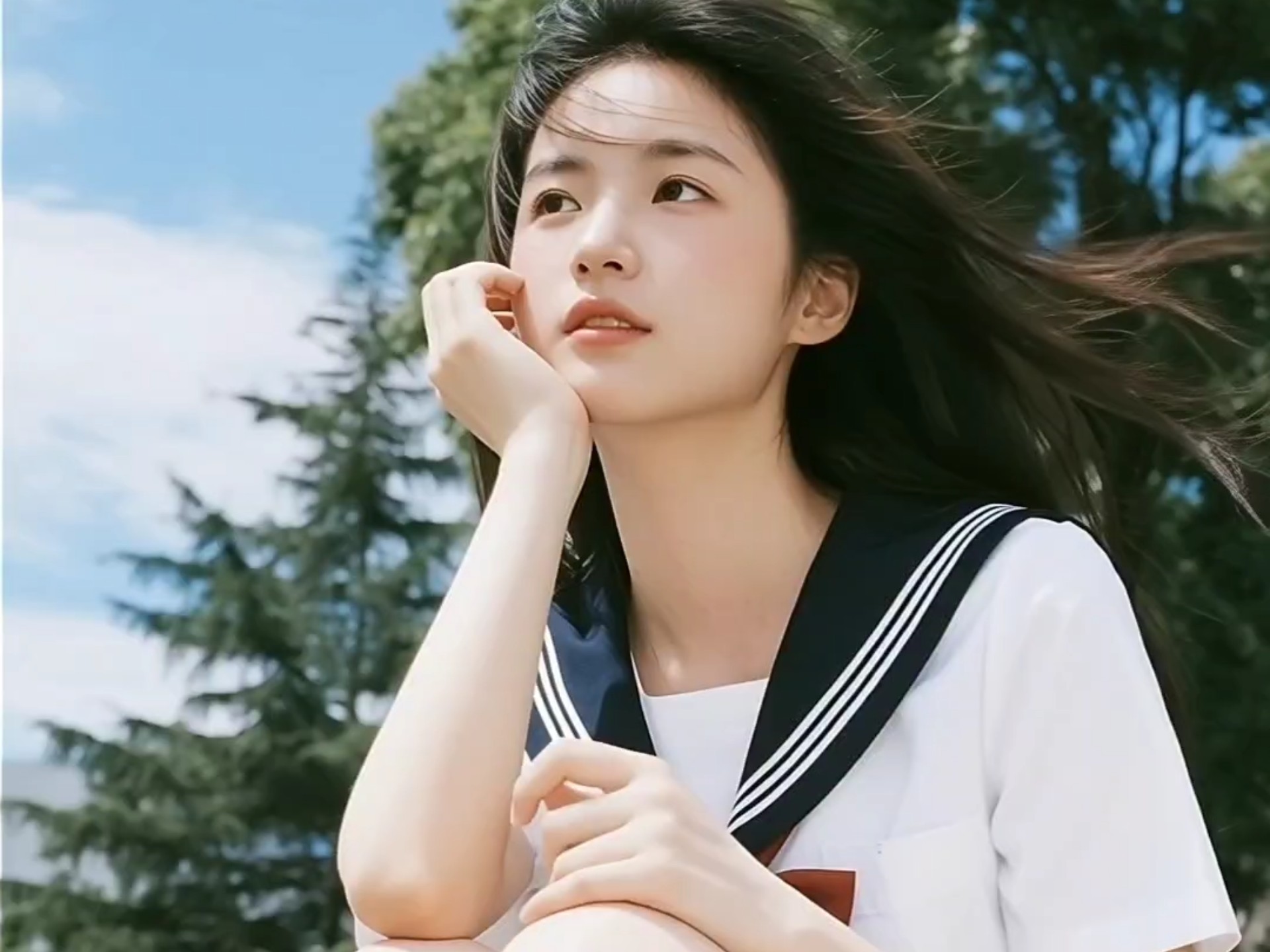 AI清纯校花接吻(第一弹)