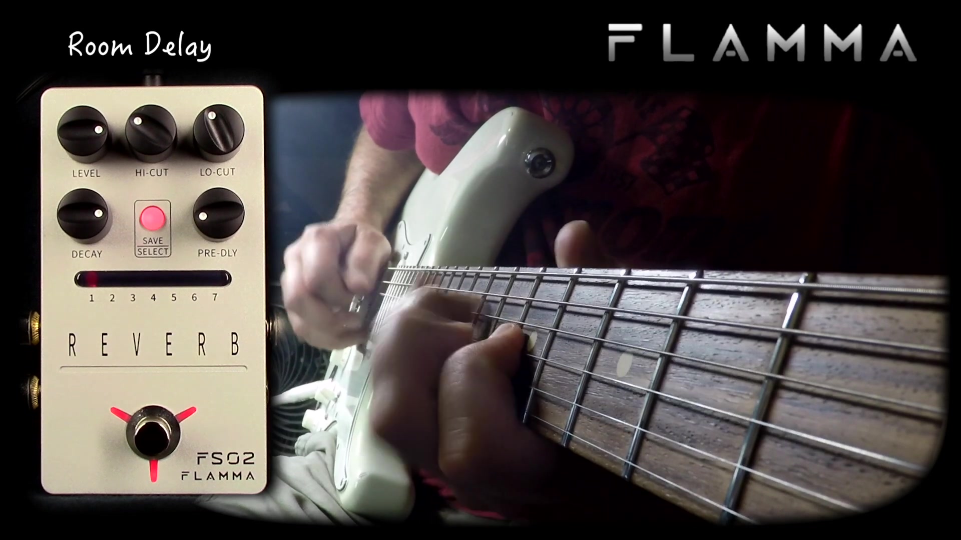 Flamma FS02 Reverb pedal-哔哩哔哩