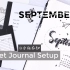 【Bujo】 2018九月Bujo设置 | September Bullet Journal Setup | 少侠乔伊