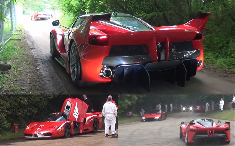 法拉利·fxx k 马丁·火神 许多知名限量超级跑车 小秀 漂移 非常帅!