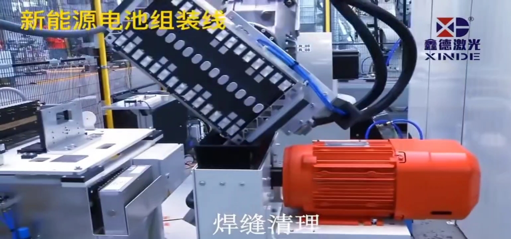 电池pack生产线工厂视频