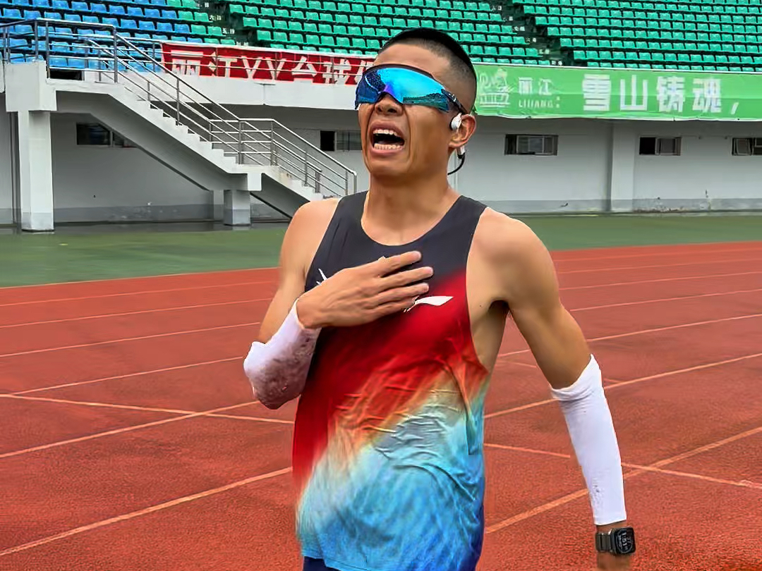 高原训练场地30个600m，感谢教练和队友们陪伴，没有白练的