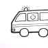 【简笔画】简笔画交通工具|教孩子如何画救护车、消防车、警车|儿童艺术启蒙