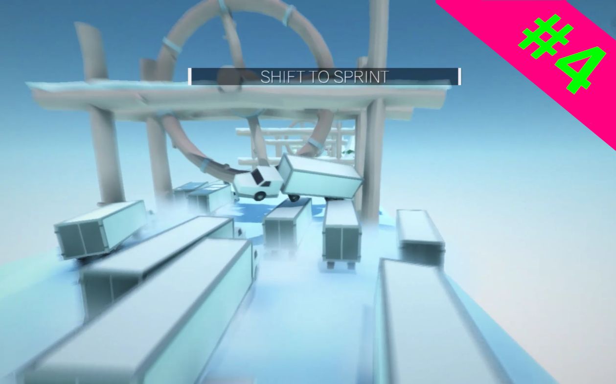 卡车跑酷#4(Clustertruck)丨这游戏让我香菇!蓝