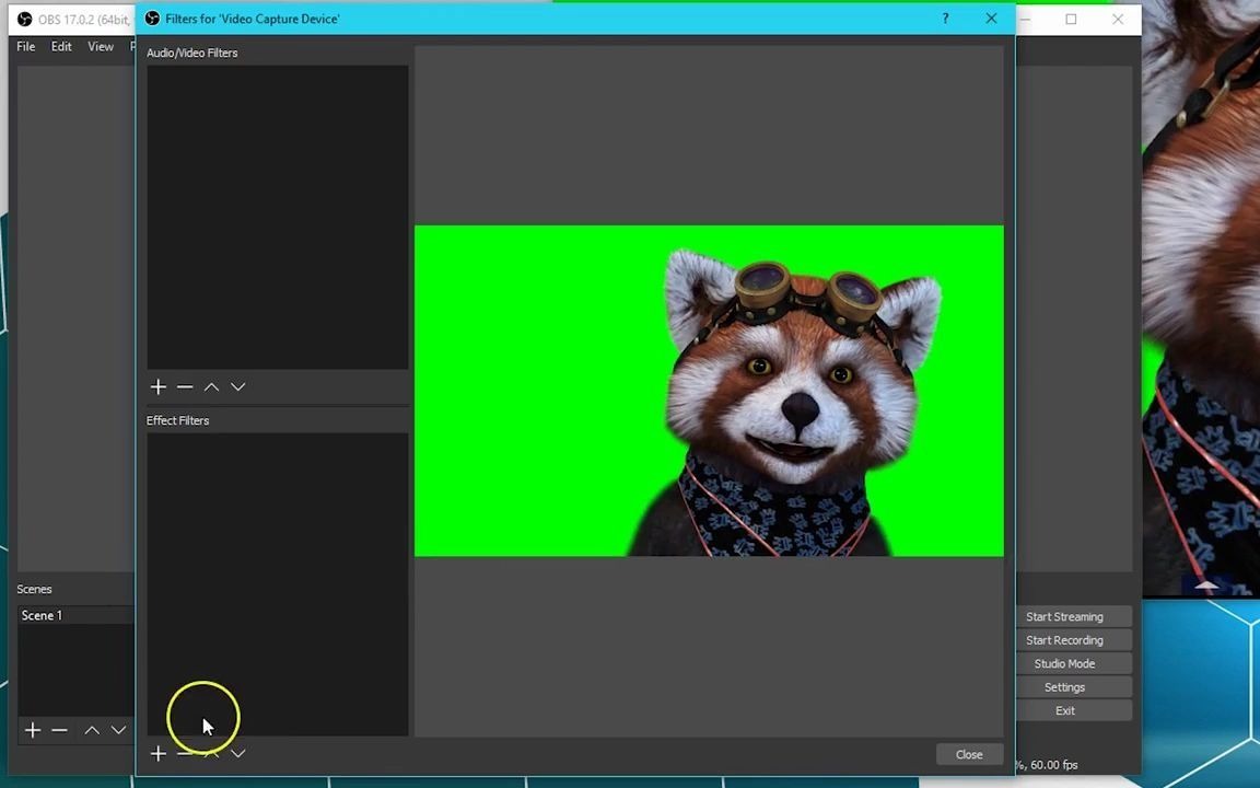 how to use facerig with obs