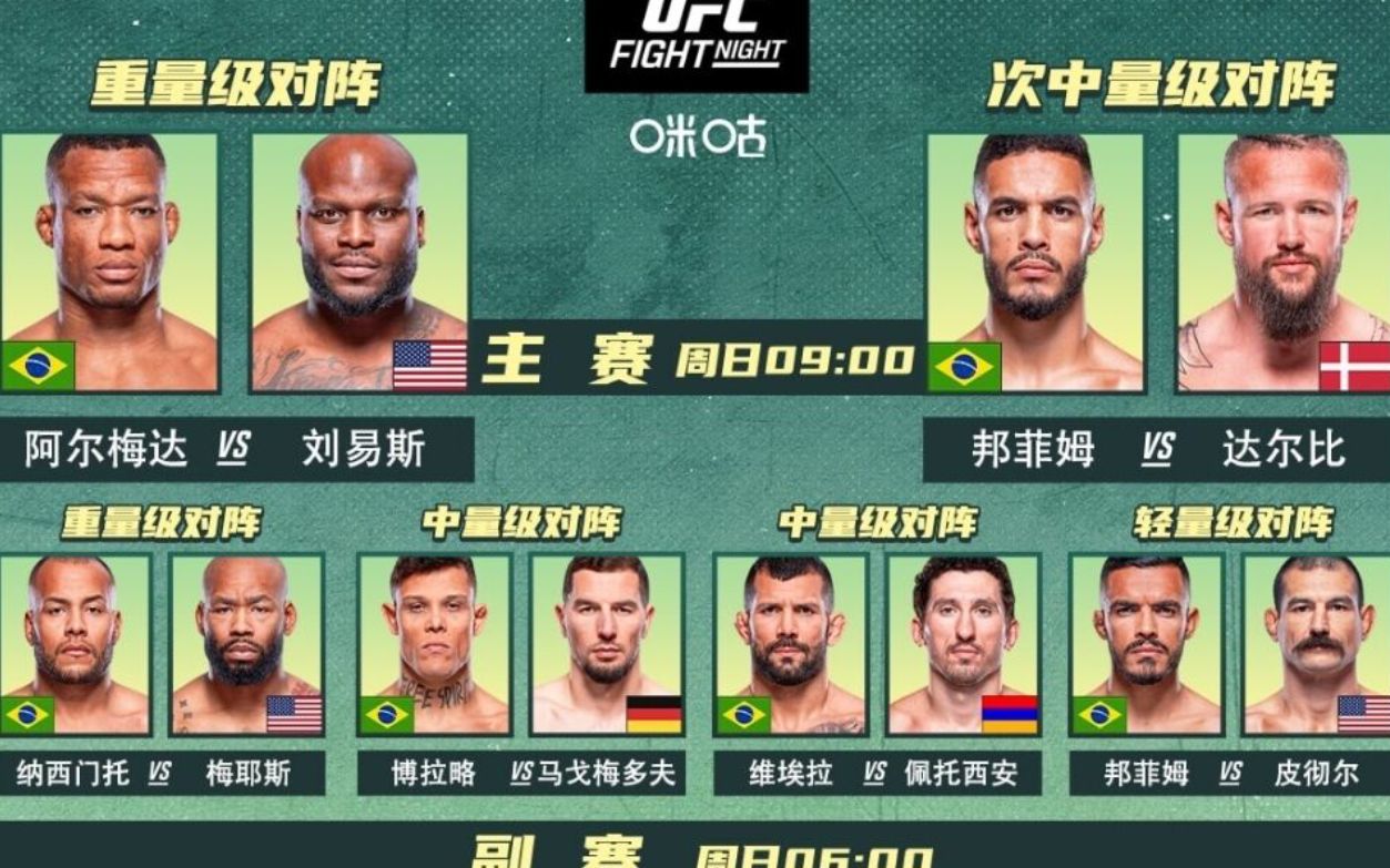 UFC 预测 格斗之夜 第十期