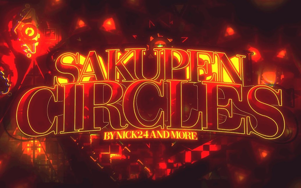 Second Victor Sakupen Circles 100 by Spaceuk 哔哩哔哩bilibili 几何冲刺