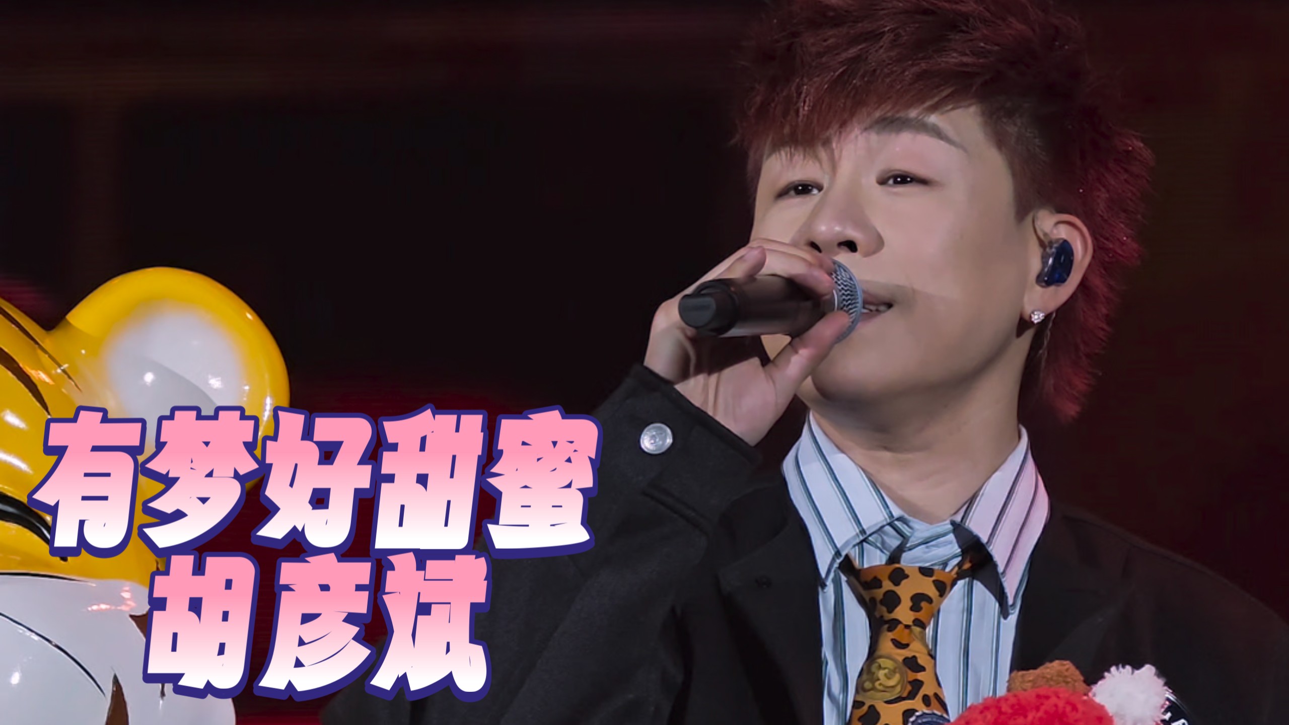 「有梦好甜蜜」胡彦斌 【01.01金华站】2025「是一场烟火·刹那」巡回演出