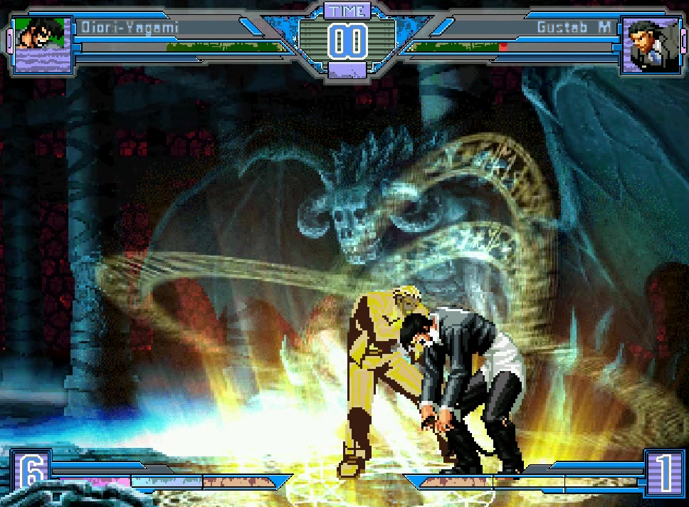 [拳皇mugen]o-iori yagami vs gustab.