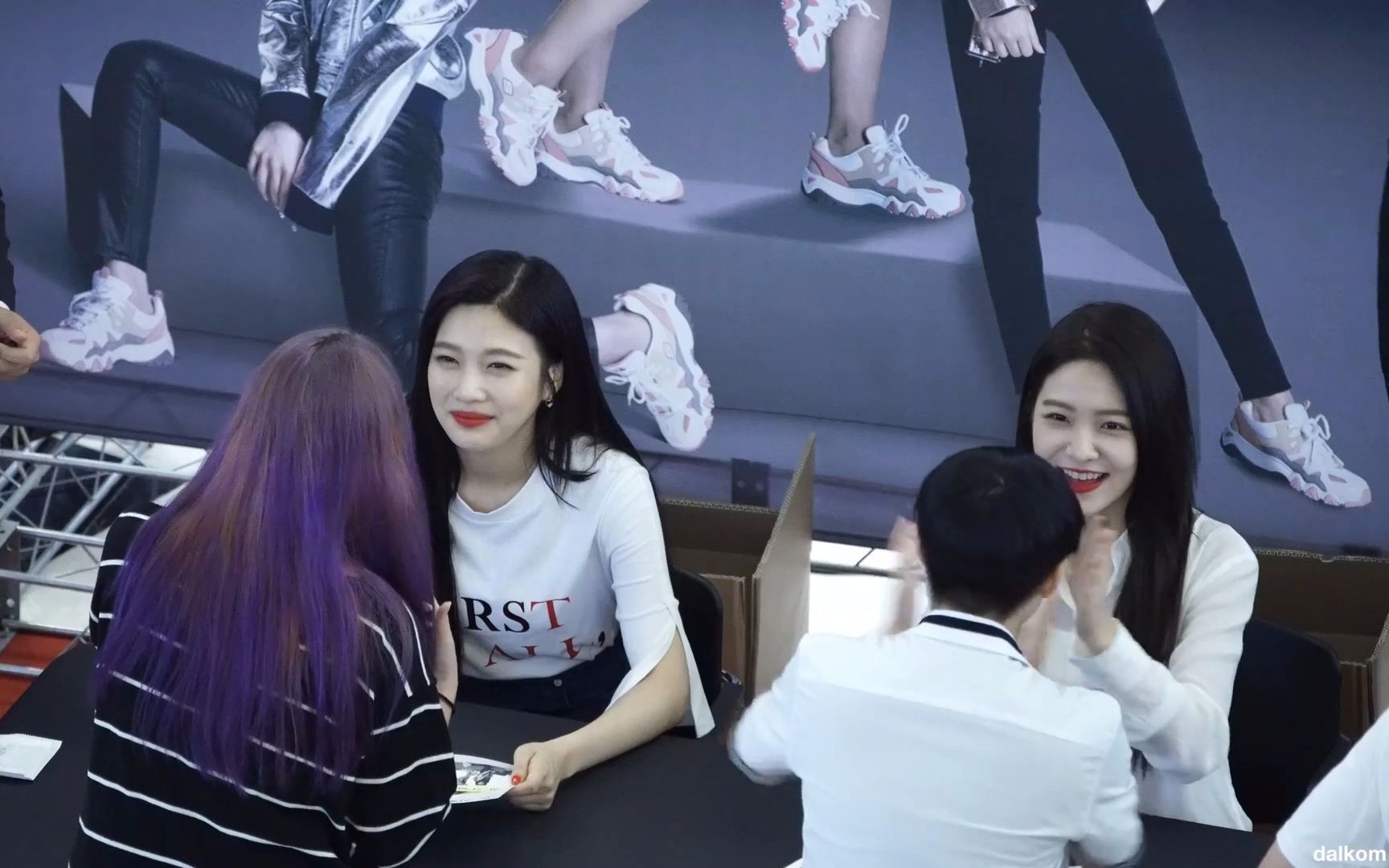 170822 red velvet 粉丝签名会(joy yeri by dalkom