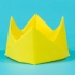 折纸皇冠|如何用一张纸快速折出皇冠