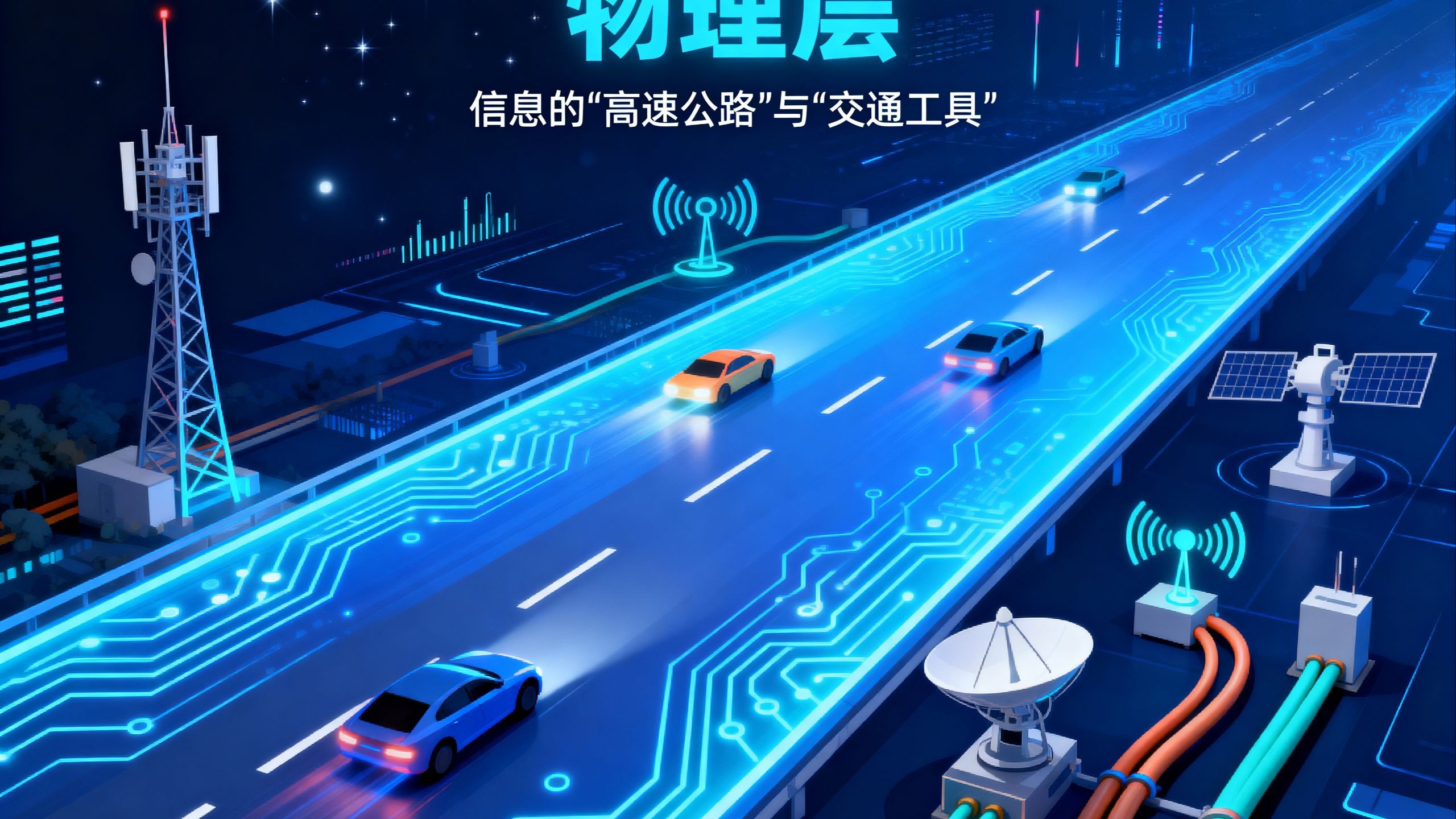 OSI七层模型探秘第一弹：物理层——信息的“高速公路”与“交通工具”