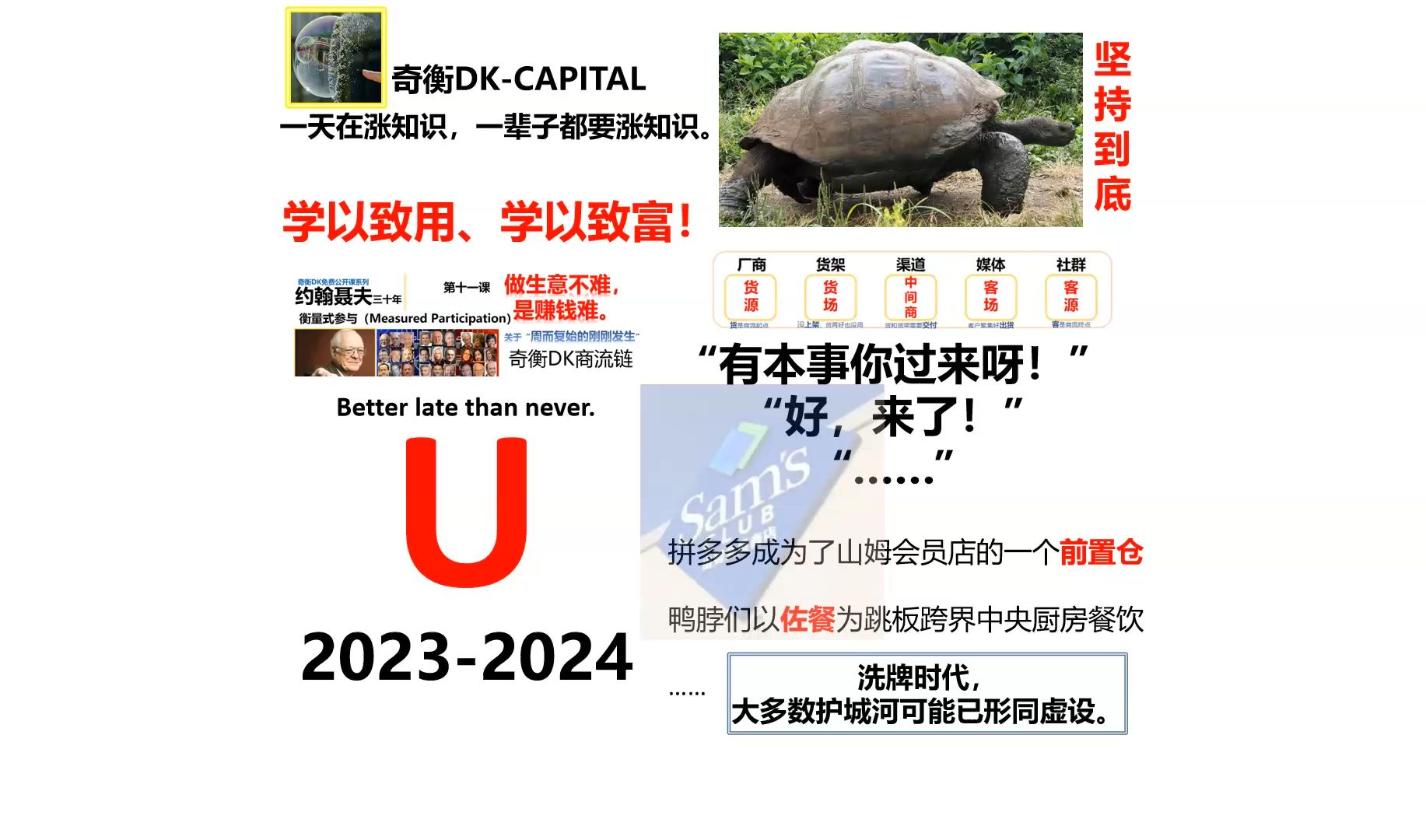 在消费洗牌时代，品牌护城河可能早已形同虚设【奇衡DK涨知识2024】