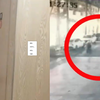 男子在女厕所偷拍被发现，下跪求饶还趁机逃跑，物业一路追赶拦截