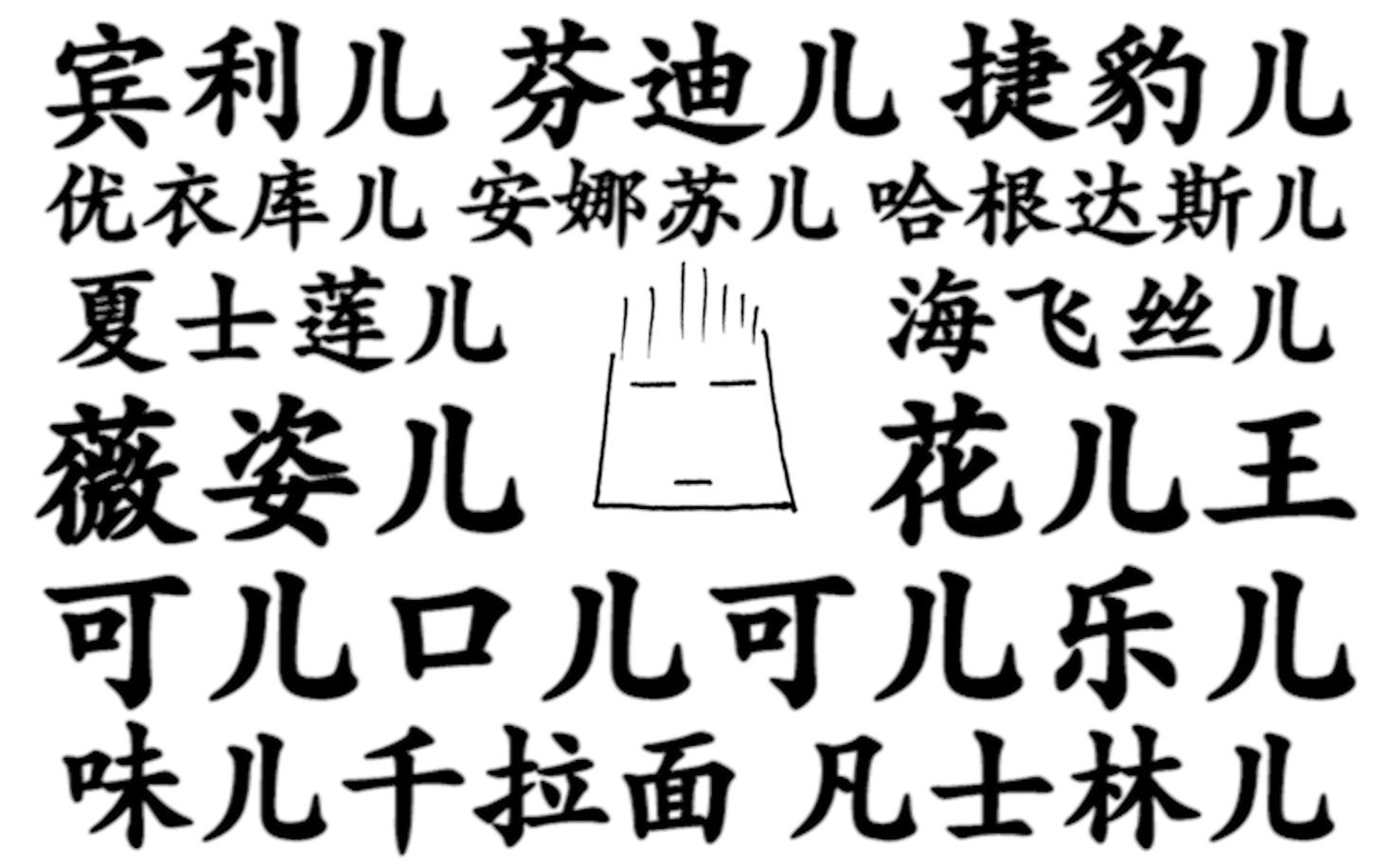 再international的牌子,也逃不过儿化音的宿命