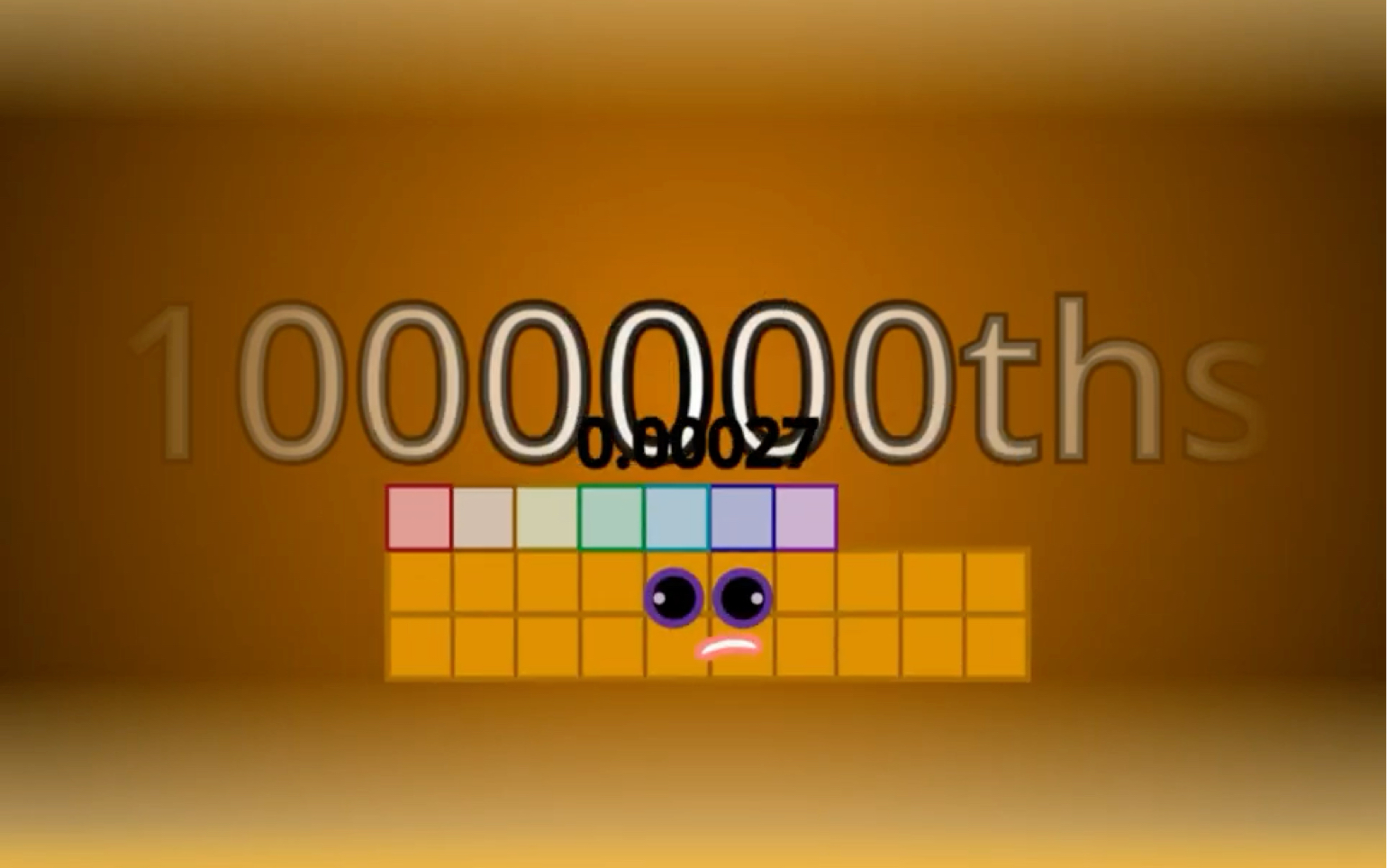 【搬运】Numberblocks band （0.000001-0.00027）