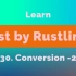 30. 完结！最后一道题太精彩！Rust 类型转换，通过 Rustlings 快速学习 Conversion -2