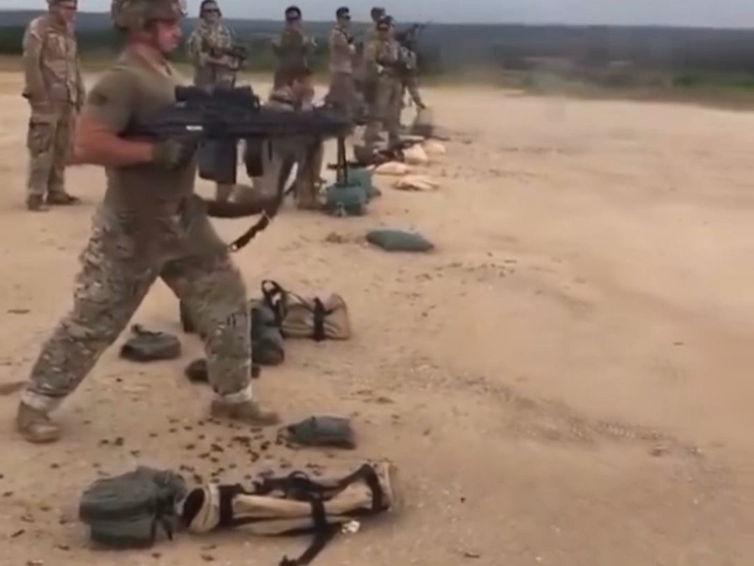 Toy guns don't have recoil.