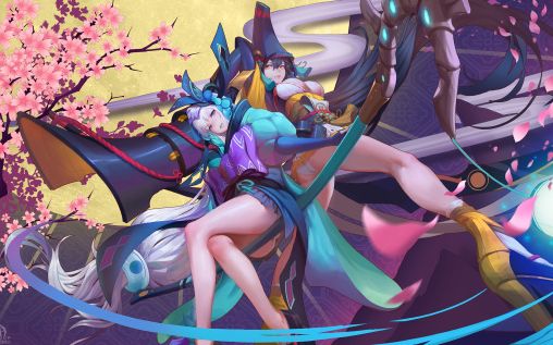 周一40分钟带我家灯刀上2600~lol~青行灯 妖刀姬 其实重点是第3分钟6
