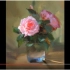 俄罗斯当代艺术家Vladimir Volegov 油画 玫瑰  【速图】